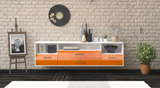 Lowboard Henderson, Orange Studio (180x49x35cm) - Dekati GmbH