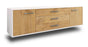 Lowboard Riverside, Eiche Seite (180x49x35cm) - Dekati GmbH