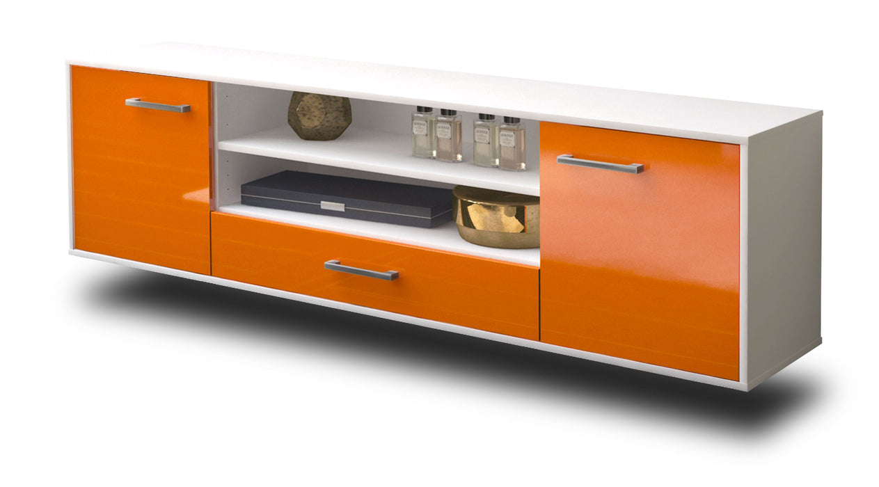 Lowboard Corpus Christi, Orange Seite (180x49x35cm) - Dekati GmbH