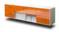Lowboard Lincoln, Orange Seite (180x49x35cm) - Dekati GmbH
