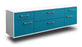 Lowboard Chula Vista, Tuerkis Seite (180x49x35cm) - Dekati GmbH