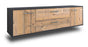 Lowboard Cincinnati, Pinie Seite (180x49x35cm) - Dekati GmbH
