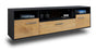Lowboard Winston-Salem, Eiche Seite (180x49x35cm) - Dekati GmbH