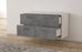 Lowboard hängend mit Griffen Philadelphia, Beton Offen ( 92x49x35cm) - Dekati GmbH