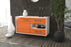 Lowboard hängend mit Griffen Charlotte, Orange Front ( 92x49x35cm) - Dekati GmbH