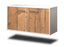 Lowboard hängend mit Griffen New York City, Pinie Seite ( 92x49x35cm) - Dekati GmbH