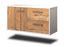 Lowboard hängend mit Griffen Chicago, Pinie Seite ( 92x49x35cm) - Dekati GmbH
