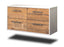 Lowboard hängend mit Griffen Philadelphia, Pinie Seite ( 92x49x35cm) - Dekati GmbH