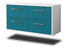Lowboard hängend mit Griffen Philadelphia, Tuerkis Seite ( 92x49x35cm) - Dekati GmbH