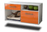 Lowboard hängend mit Griffen Indianapolis, Orange Seite ( 92x49x35cm) - Dekati GmbH