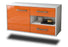 Lowboard hängend mit Griffen Charlotte, Orange Seite ( 92x49x35cm) - Dekati GmbH