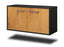 Lowboard hängend mit Griffen New York City, Eiche Seite ( 92x49x35cm) - Dekati GmbH
