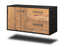 Lowboard hängend mit Griffen Chicago, Pinie Seite ( 92x49x35cm) - Dekati GmbH
