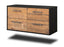 Lowboard hängend mit Griffen Philadelphia, Pinie Seite ( 92x49x35cm) - Dekati GmbH