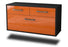 Lowboard hängend mit Griffen San Diego, Orange Seite ( 92x49x35cm) - Dekati GmbH
