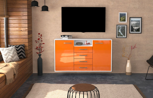Sideboard Eugene, Orange Studio (136x79x35cm) - Dekati GmbH