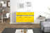 Sideboard Joliet, Gelb Studio (136x79x35cm) - Dekati GmbH