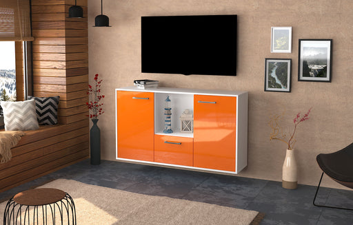 Sideboard Garden Grove, Orange Front (136x79x35cm) - Dekati GmbH