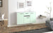 Sideboard Hampton, Mint Front (136x79x35cm) - Dekati GmbH