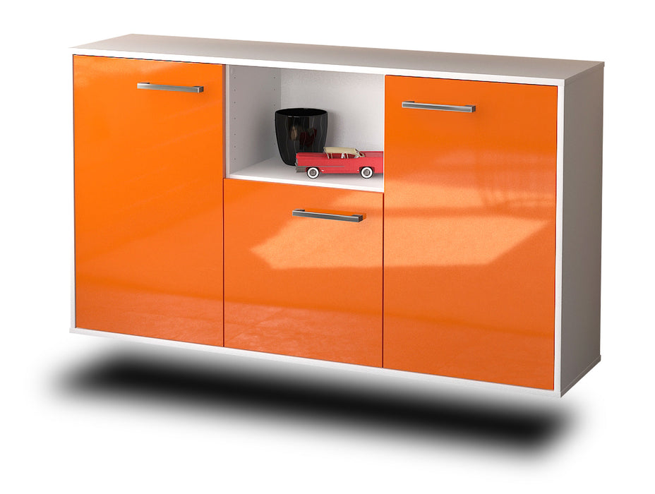 Sideboard Overland Park, Orange Seite (136x79x35cm) - Dekati GmbH