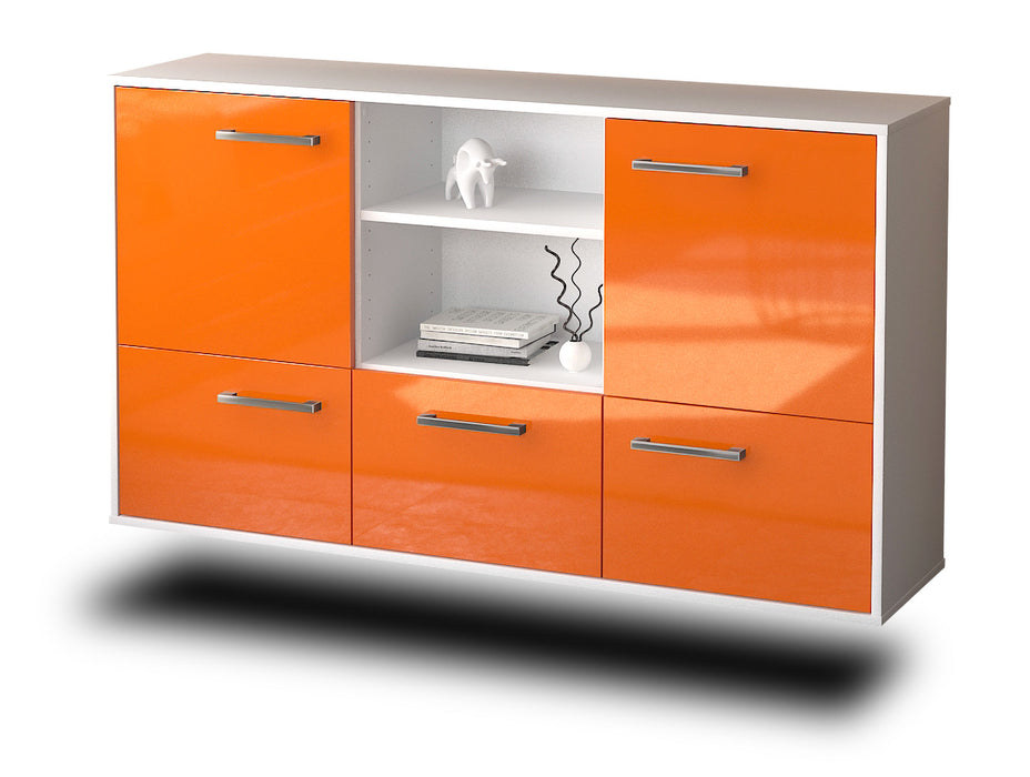 Sideboard Grand Prairie, Orange Seite (136x79x35cm) - Dekati GmbH