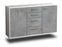 Sideboard Corona, Beton Seite (136x79x35cm) - Dekati GmbH