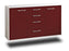 Sideboard Corona, Bordeaux Seite (136x79x35cm) - Dekati GmbH