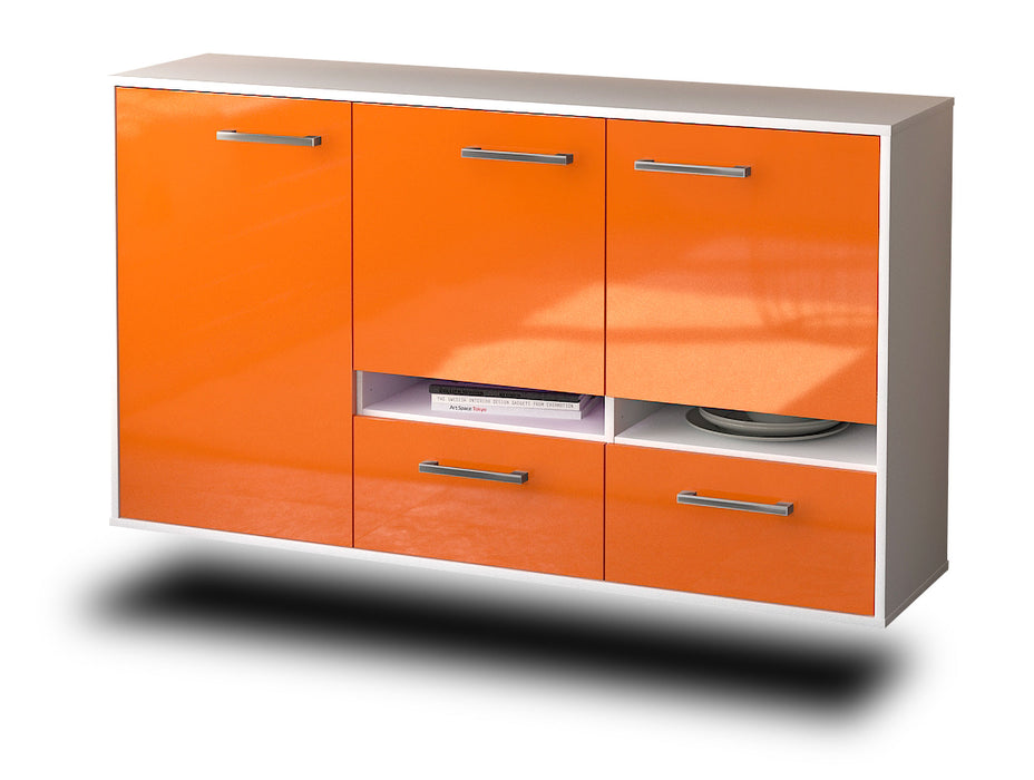 Sideboard Lancaster, Orange Seite (136x79x35cm) - Dekati GmbH