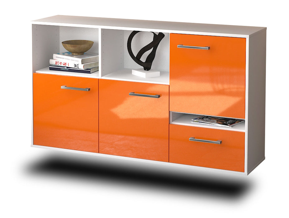 Sideboard Salinas, Orange Seite (136x79x35cm) - Dekati GmbH