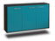 Sideboard Chattanooga, Tuerkis Seite (136x79x35cm) - Dekati GmbH
