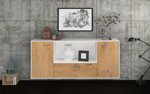 Sideboard Fort Collins, Eiche Studio (180x79x35cm) - Dekati GmbH