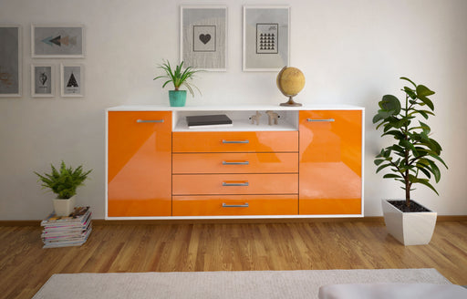 Sideboard New Haven, Orange Studio (180x79x35cm) - Dekati GmbH