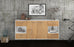 Sideboard Santa Clara, Eiche Studio (180x79x35cm) - Dekati GmbH