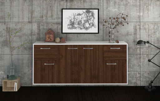 Sideboard Beaumont, Walnuss Studio (180x79x35cm) - Dekati GmbH