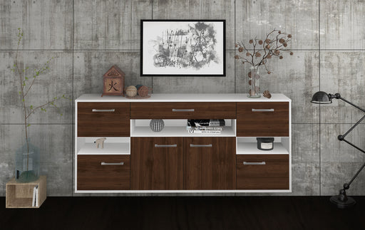 Sideboard Downey, Walnuss Studio (180x79x35cm) - Dekati GmbH