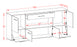 Sideboard Fullerton, Bordeaux Maß (180x79x35cm) - Dekati GmbH
