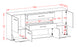 Sideboard McAllen, Bordeaux Maß (180x79x35cm) - Dekati GmbH