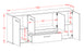 Sideboard Abilene, Lila Maß (180x79x35cm) - Dekati GmbH