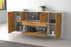 Sideboard Orange, Pinie Offen (180x79x35cm) - Dekati GmbH