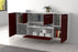 Sideboard Warren, Bordeaux Offen (180x79x35cm) - Dekati GmbH