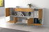 Sideboard Fullerton, Walnuss Offen (180x79x35cm) - Dekati GmbH