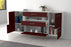Sideboard Savannah, Bordeaux Offen (180x79x35cm) - Dekati GmbH