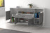 Sideboard McAllen, Beton Offen (180x79x35cm) - Dekati GmbH