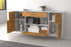 Sideboard Visalia, Eiche Offen (180x79x35cm) - Dekati GmbH