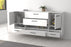 Sideboard Lafayette, Schwarz Offen (180x79x35cm) - Dekati GmbH