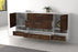 Sideboard Lafayette, Rost Offen (180x79x35cm) - Dekati GmbH