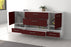 Sideboard Lafayette, Bordeaux Offen (180x79x35cm) - Dekati GmbH