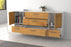 Sideboard Athens, Eiche Offen (180x79x35cm) - Dekati GmbH