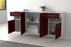 Sideboard Killeen, Bordeaux Offen (180x79x35cm) - Dekati GmbH