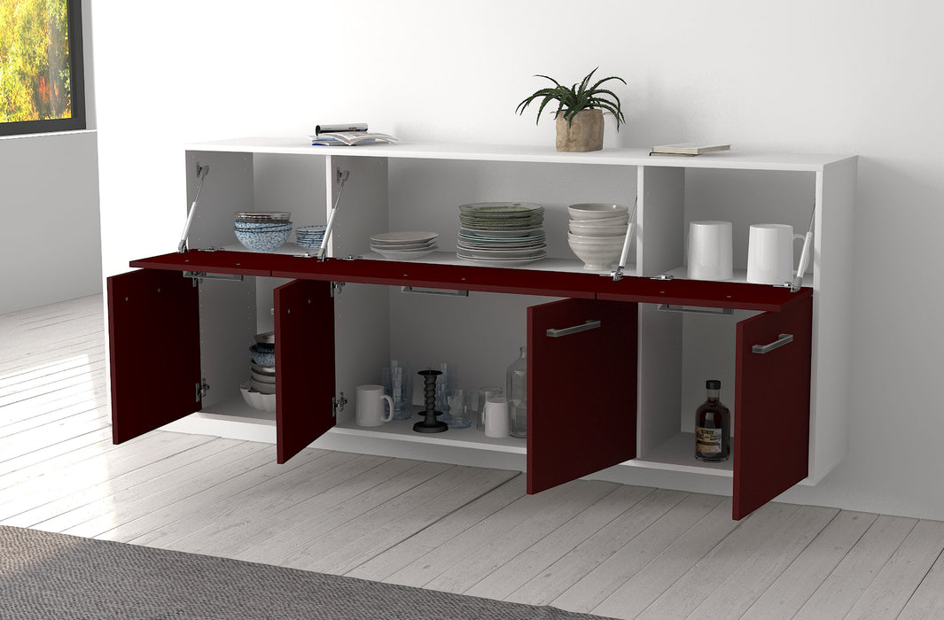 Sideboard Roseville, Lila Offen (180x79x35cm) - Dekati GmbH